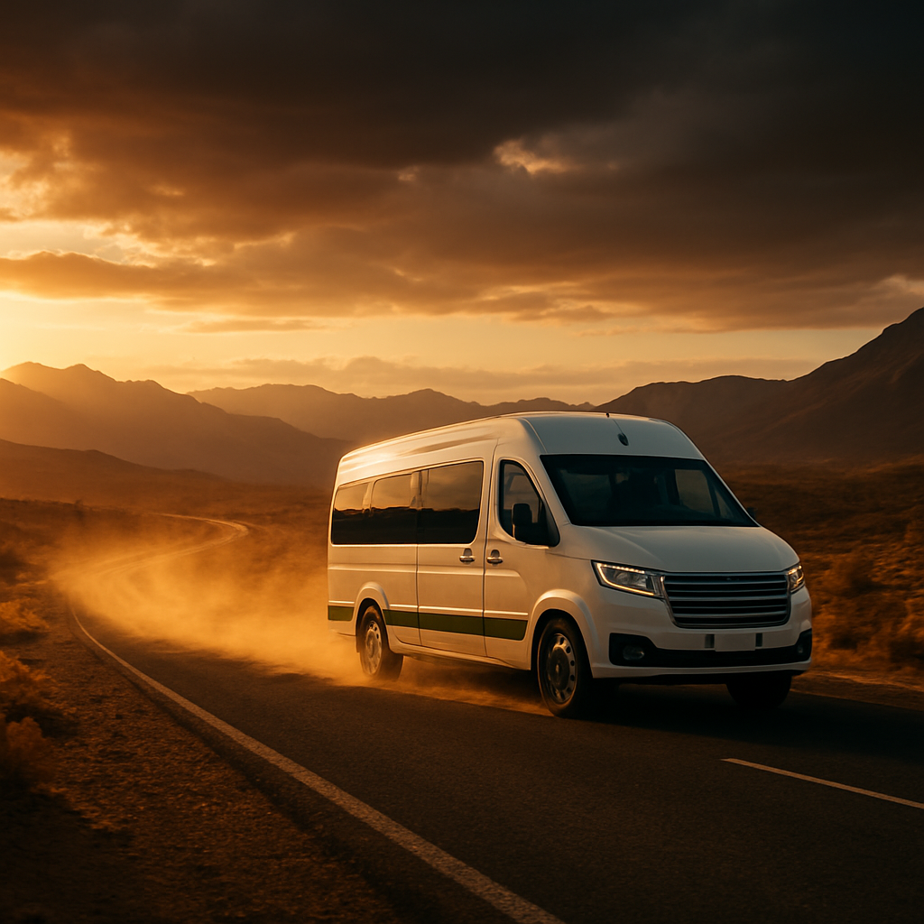 Transport touristique premium à travers les paysages du Maroc